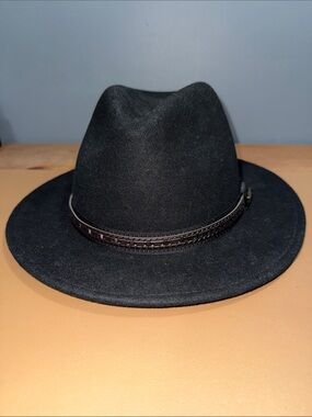 Biltmore 1917 100% wool Four Seasons Felt black fedora hat